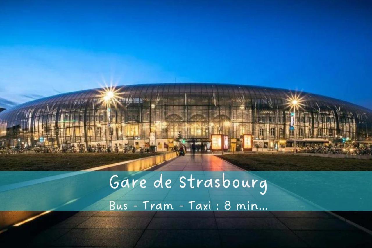 Апартаменты Vieux Schilik / Parking / Tram / Parlement / Proche Strasbourg Centre Шильтигхейм Экстерьер фото